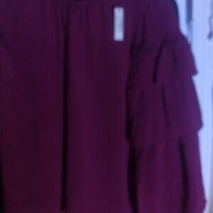 NWT.Woman's Silk Blouse by Madewell.